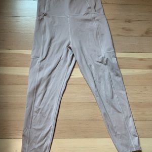 Girlfriend Collective Medium 7/8 Pocket Leggings Limestone